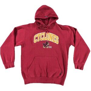 Iowa State Cyclones CI Sport Mens Cardinal Red Hoodie Sweatshirt Medium